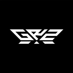 GRZ letter logo vector design, GRZ simple and modern logo. GRZ luxurious alphabet design