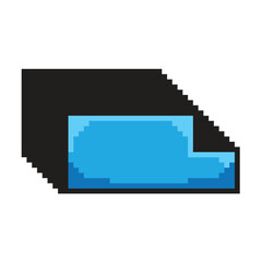 Pixel Button retro game design