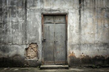 old door in house