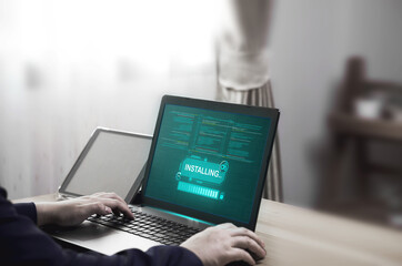 Installing security programs and adding modern functions to improve applications. Programmer...