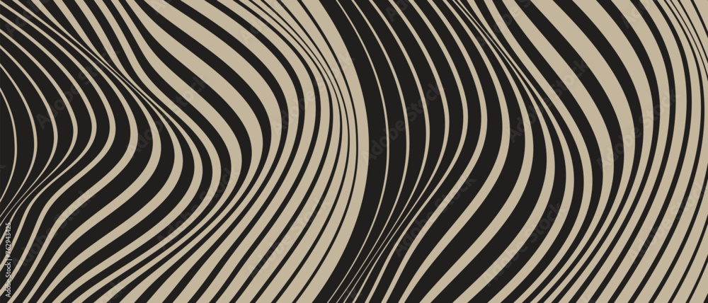 Poster abstract geometric pattern art vector illustration.