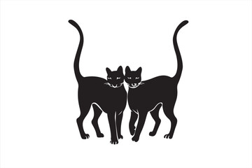 black cat silhouette