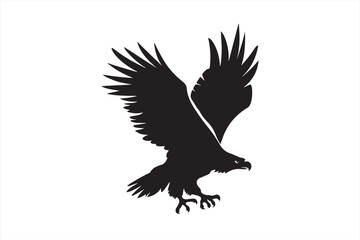 eagle silhouette vector