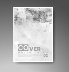 Cards with watercolor background. Design for your cover, date, postcard, banner, logo.