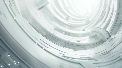 White Futuristic Background. Wallpaper, Texture, Science, Abstract, Graphic, Theme, Shiny, Modern, Style, Light, Digital
