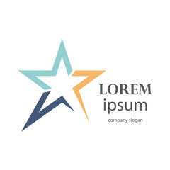 successful victory star logo design