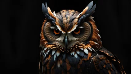 Gordijnen owl © Tatton