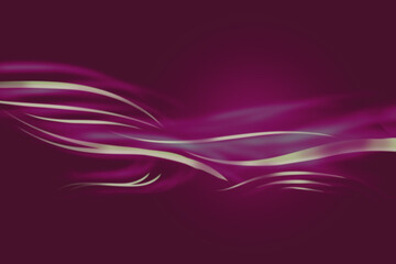 Glowing Curved Lines Background