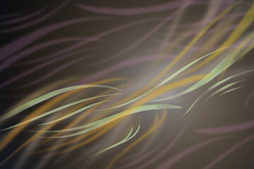 Glowing Curved Lines Background