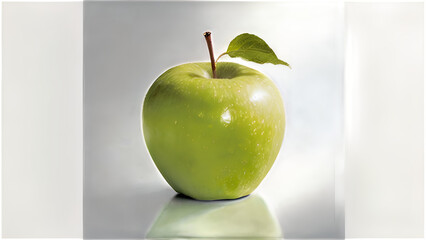 green apple -Apple's Illuminating Essence: High-Key Innovation Unveiled