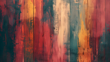 wood texture background inspired by Abstract Expressionist art, with bold brushstrokes, vibrant colors, and dynamic compositions evoking emotions and sensations
