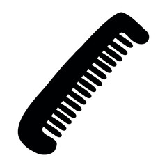 hair comb, simple vector hand draw sketch doodle