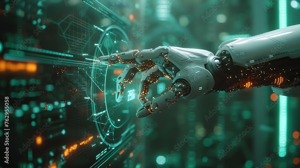 Poster machine learning robot technology