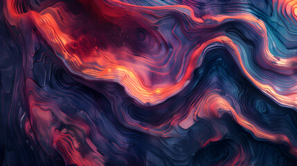 wood texture background transformed into a psychedelic wonderland, with vibrant colors, swirling patterns, and mind-bending illusions dancing across the wood grain - obrazy, fototapety, plakaty