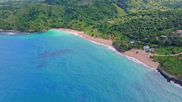 Colorada Beach is a beautiful beach in Samana, Dominican Republic