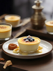 The Beautiful Charm of Crème Brûlée. Generative AI