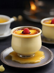 The Beautiful Charm of Crème Brûlée. Generative AI