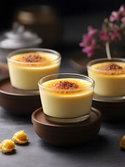 The Beautiful Charm of Crème Brûlée. Generative AI