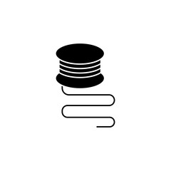 filament concept line icon. Simple element illustration. filament concept outline symbol design.