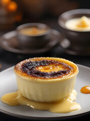 The Beautiful Charm of Crème Brûlée. Generative AI