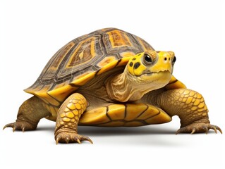 Obraz premium turtle on white background