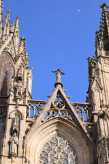 detail gothic cathedral 