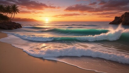 Tranquil Twilight: A Coastal Paradise