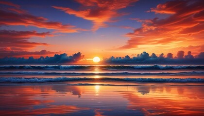 ocean sunset