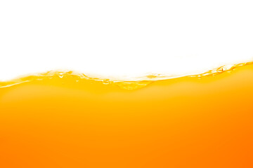 Close up bright orange juice texture for health and nature waves	