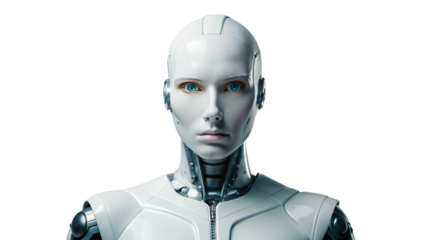 Robotic Portrait of a Futuristic Robot