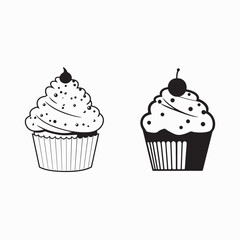 Cupcake Silhouette