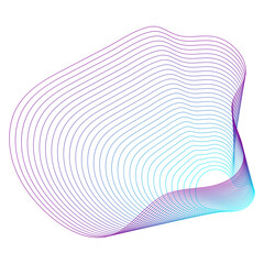 Wireframe Gradient Vector