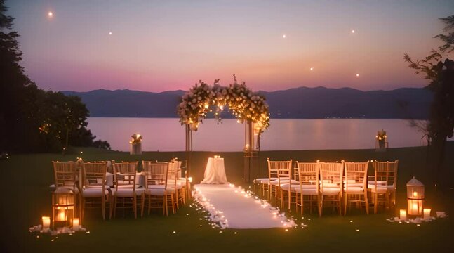The Perfect Reflection of Forever, A Lakeside Wedding Captured in a Moment of Time