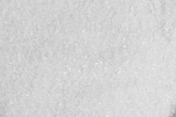 Natural sea salt background texture close up. coarse grind. ultra purified natural