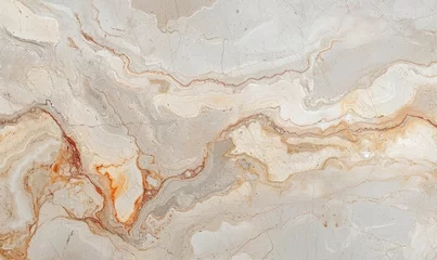 Foto op Plexiglas The texture of beige milky stone natural marble. Drawing for granite ceramic slabs for the interiors of houses and apartments. © AMK 