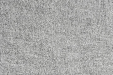 White fur texture background closeup