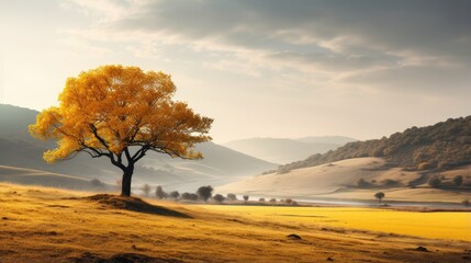 autumn in the mountains