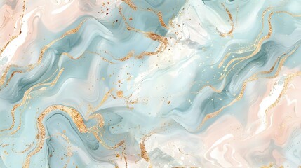 Abstract watercolor paint background illustration with liquid fluid marbled paper texture