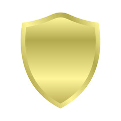 Gold Shield Emblem