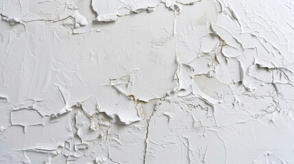 White wall texture background, decorative stucco pattern