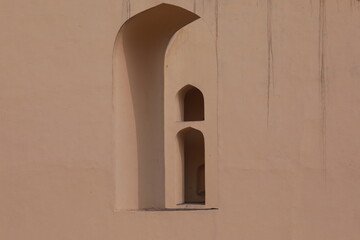 detail of a building, jaipur india