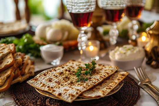 Passover Tradition Depict a traditional Passove