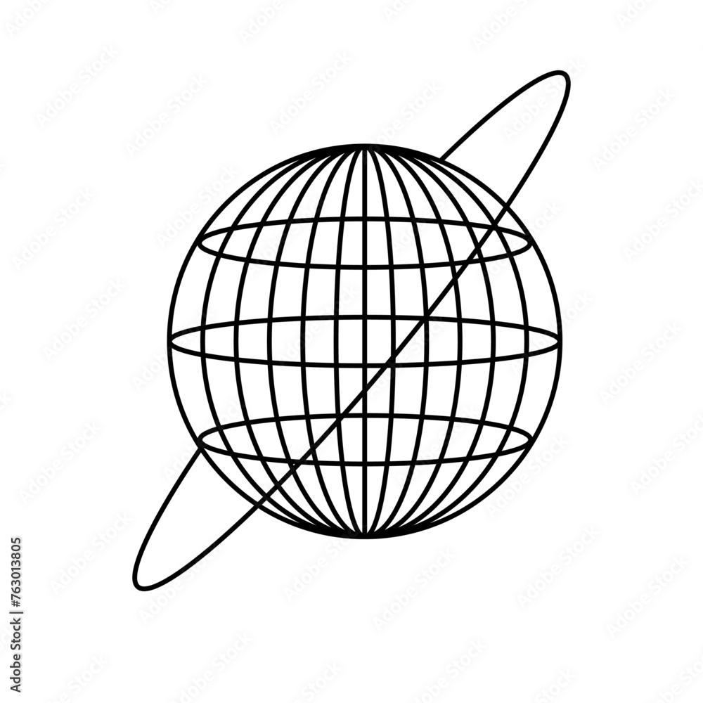 Poster abstract vector shapes elements transparent