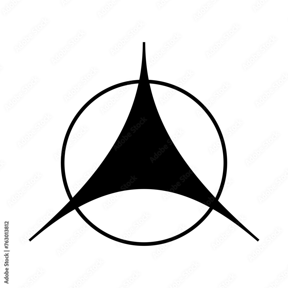 Poster abstract vector shapes elements transparent