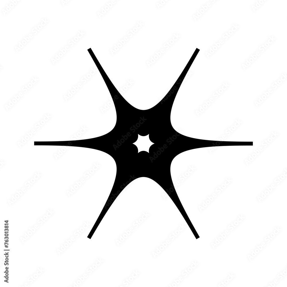 Poster abstract vector shapes elements transparent