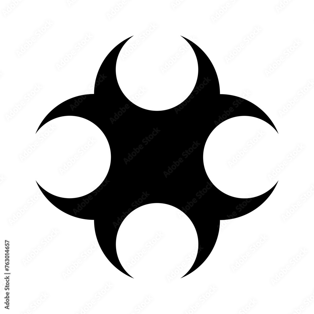 Poster abstract vector shapes elements transparent