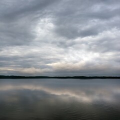Fototapeta na wymiar Scenic view of Lake Conroe in Texas