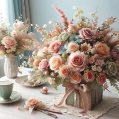 色彩豊かなな花