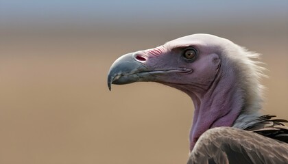 A Vulture With Its Head Held High Scanning The Ho Upscaled 10