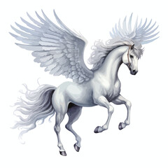 Obraz na płótnie Canvas Pegasus Clipart clipart isolated on white background